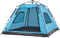 vidaXL - Koepeltent - 5-persoons - snelontgrendeling - blauw