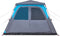 vidaXL - Koepeltent - 6-persoons - snelontgrendeling - blauw
