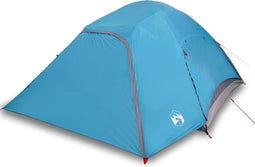 vidaXL - Koepeltent - 6-persoons - waterdicht - blauw