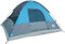 vidaXL - Koepeltent - 6-persoons - waterdicht - blauw