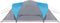 vidaXL - Koepeltent - 6-persoons - waterdicht - blauw