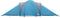vidaXL - Koepeltent - 6-persoons - waterdicht - blauw