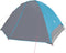 vidaXL - Koepeltent - 6-persoons - waterdicht - blauw