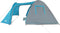 vidaXL - Koepeltent - 6-persoons - waterdicht - blauw