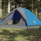 vidaXL - Koepeltent - 6-persoons - waterdicht - blauw