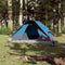 vidaXL - Koepeltent - 6-persoons - waterdicht - blauw