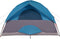 vidaXL - Koepeltent - 6-persoons - waterdicht - blauw