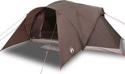 vidaXL - Koepeltent - 6-persoons - waterdicht - bruin