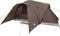 vidaXL - Koepeltent - 6-persoons - waterdicht - bruin