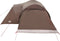 vidaXL - Koepeltent - 6-persoons - waterdicht - bruin