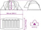 vidaXL - Koepeltent - 6-persoons - waterdicht - bruin
