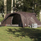 vidaXL - Koepeltent - 6-persoons - waterdicht - bruin
