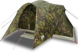 vidaXL - Koepeltent - 6-persoons - waterdicht - camouflage