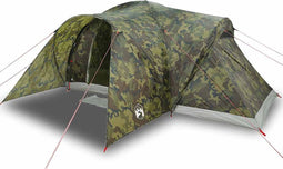 vidaXL - Koepeltent - 6-persoons - waterdicht - camouflage