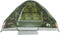 vidaXL - Koepeltent - 6-persoons - waterdicht - camouflage