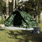 vidaXL - Koepeltent - 6-persoons - waterdicht - camouflage