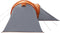 vidaXL - Koepeltent - 6-persoons - waterdicht - grijs - en - oranje