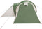 vidaXL - Koepeltent - 6-persoons - waterdicht - groen