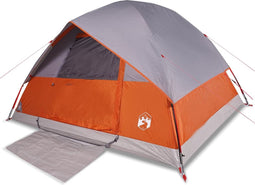 vidaXL - Koepeltent - 6-persoons - waterdicht - oranje