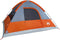 vidaXL - Koepeltent - 6-persoons - waterdicht - oranje