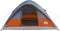 vidaXL - Koepeltent - 6-persoons - waterdicht - oranje