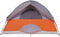 vidaXL - Koepeltent - 6-persoons - waterdicht - oranje