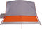 vidaXL - Koepeltent - 6-persoons - waterdicht - oranje