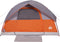 vidaXL - Koepeltent - 6-persoons - waterdicht - oranje
