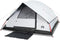 vidaXL - Koepeltent - 6-persoons - waterdicht - verduisterend - stof - wit