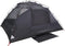 vidaXL - Koepeltent - 6-persoons - waterdicht - verduisterend - stof - wit