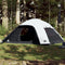 vidaXL - Koepeltent - 6-persoons - waterdicht - verduisterend - stof - wit