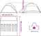 vidaXL - Koepeltent - 6-persoons - waterdicht - verduisterend - stof - wit