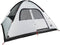 vidaXL - Koepeltent - 6-persoons - waterdicht - verduisterend - stof - wit
