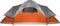 vidaXL - Koepeltent - 9-persoons - waterdicht - oranje
