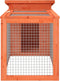 vidaXL - Konijnenhok - 100,5x54x55 - cm - massief - grenenhout - bruin