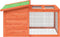 vidaXL - Konijnenhok - 100,5x54x55 - cm - massief - grenenhout - bruin