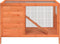 vidaXL - Konijnenhok - 103x44x69,5 - cm - massief - grenenhout - bruin