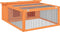 vidaXL - Konijnenhok - 117,5x97x47,5 - cm - massief - grenenhout - bruin