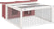 vidaXL - Konijnenhok - 117,5x97x47,5 - cm - massief - grenenhout - mokkakleurig