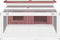 vidaXL - Konijnenhok - 117,5x97x47,5 - cm - massief - grenenhout - mokkakleurig