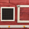 vidaXL - Konijnenhok - 140x63x120 - cm - massief - vurenhout - rood - en - wit