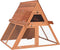 vidaXL - Konijnenhok - 152x127x109,5 - cm - massief - vurenhout