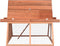 vidaXL - Konijnenhok - 152x127x109,5 - cm - massief - vurenhout
