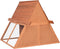 vidaXL - Konijnenhok - 152x127x109,5 - cm - massief - vurenhout