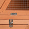 vidaXL - Konijnenhok - 152x127x109,5 - cm - massief - vurenhout