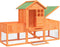 vidaXL - Konijnenhok - 170x63x113 - cm - massief - grenenhout - bruin