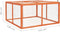 vidaXL - Konijnenhok - 183x90x46,5 - cm - massief - vurenhout