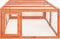vidaXL - Konijnenhok - 183x90x46,5 - cm - massief - vurenhout