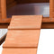 vidaXL - Konijnenhok - 310x70x87 - cm - massief - grenen- - en - vurenhout - grijs