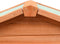 vidaXL - Konijnenhok - 310x70x87 - cm - massief - grenen- - en - vurenhout - rood